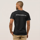 Basic Drunken Monkey-T-shirt T-shirt (Achterkant volledig)