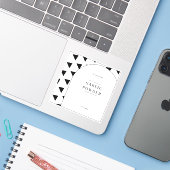 Basic Elegant Minimal Kitchen Pantry Jar Labels (Laptop met iPhone)