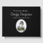 Basic en Plain Memorial gastenboek (Voorkant)