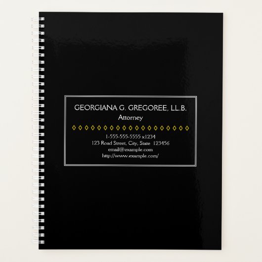 Basic- en  procureur-Planner Planner (Voorkant)