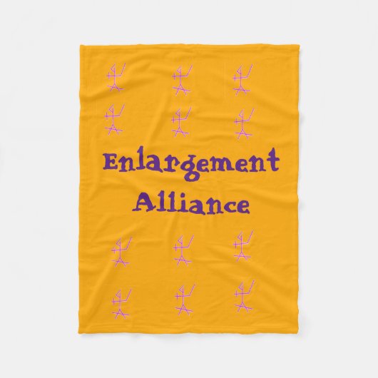 Basic Enlargement Alliance Blanket Fleece Deken (Voorkant)