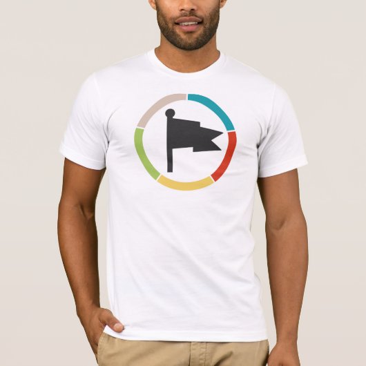Basic Flag Logo Color Shirt (Voorkant)