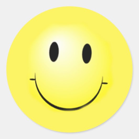 Basic Happy Face voor Stickers (Voorkant)