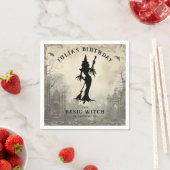 Basic Heks Moderne Vrouwen Halloween Servet (Insitu)