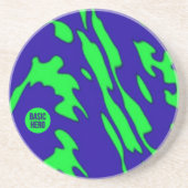 BASIC HERO 1b Sandstone Round Zandsteen Onderzetter (Voorkant)