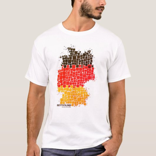 Basic Herren Shirt Deutschland 2018 (Voorkant)