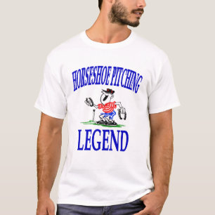 Basic Hoefijzer Pitching Legend T-shirt
