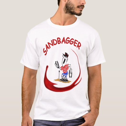 Basic Hoefijzers Sand Bagger T-shirt (Voorkant)