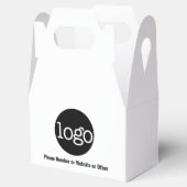 Basic Kantoor Business Logo KAN wit BEWERKEN Bedankdoosjes (Geopend)