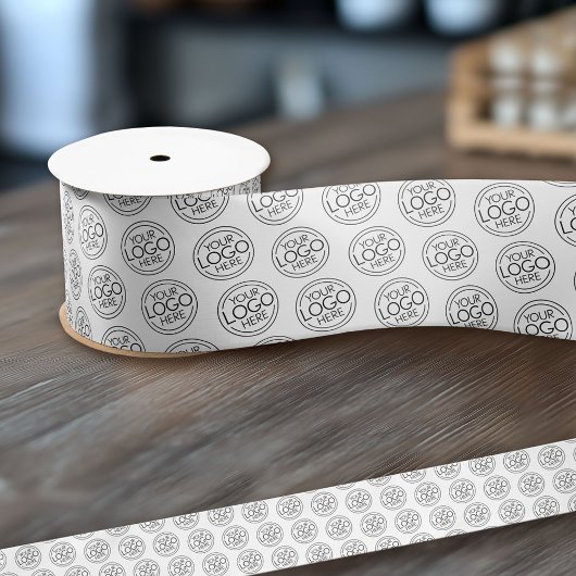 Basic Kantoor Business Logo met contactgegevens Lint