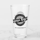 Basic Kantoor of Business Logo Glas (Achterkant)