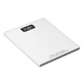 Basic Kantoor of Business Logo of foto Notitieblok (Schuin)