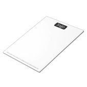 Basic Kantoor of Business Logo of foto Notitieblok (Schuin)