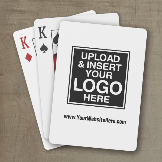 Basic Kantoor of Business Logo Pokerkaarten