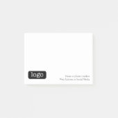 Basic Kantoor of Business Logo Post-it® Notes (Voorkant)