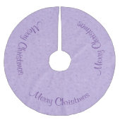 Basic Lavender Kerstboom Rok (Voorkant)