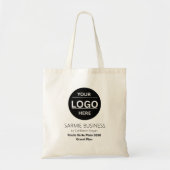 Basic Logo Custom Bag, Business or Shop Tote Bag (Voorkant)
