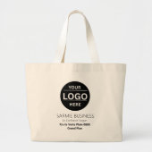 Basic Logo Custom Bag, Business or Shop Tote Bag (Devant)