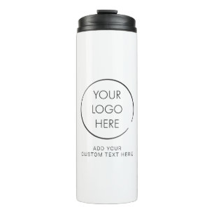 Basic Logo Custom, Business of Marketing Thermosbeker