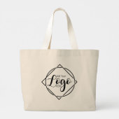 Basic Logo Custom Business Tote Bag | Personalised (Dos)
