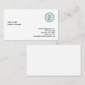 Basic Logo Information Company Visitekaartje (Voorkant / Achterkant)