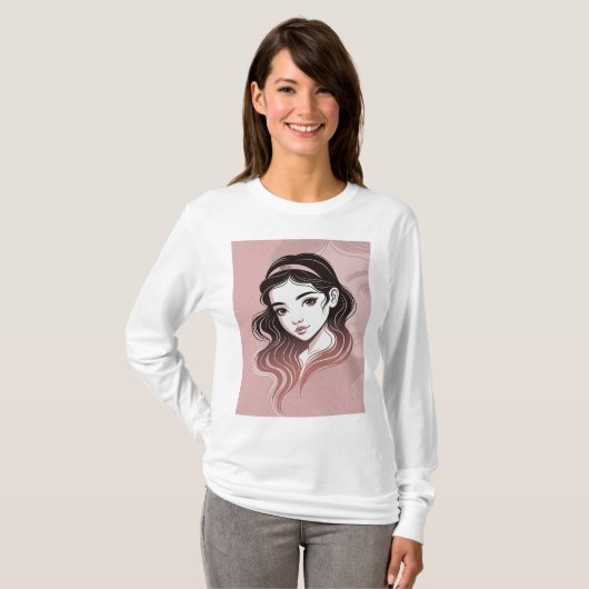 Basic Long Sleeve T-Shirt (Devant entier)