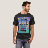 Basic Mannen T-shirt (Voorkant volledig)