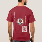 BASIC MAROON T-SHIRT (Achterkant)