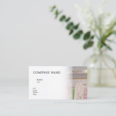 BASIC MODÈLE CARTE DE VISITE BOUTIQUE (Debout devant)