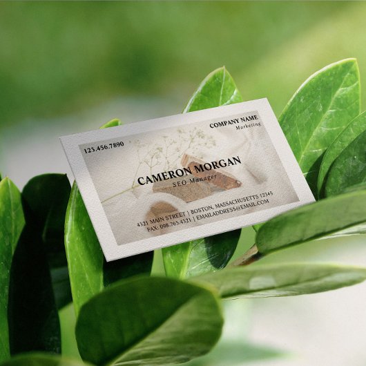 Basic Professional met uw foto Visitekaartje