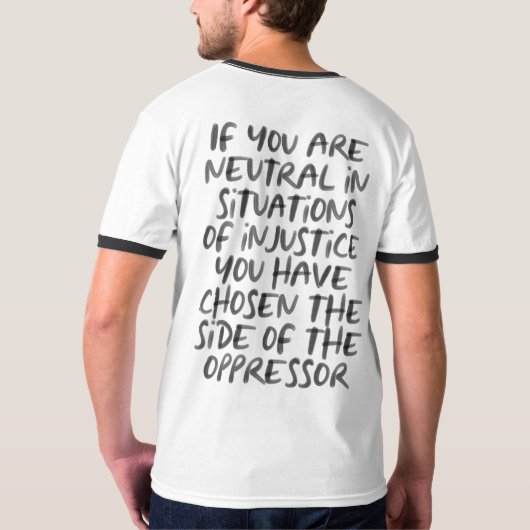 Basic Ringer T-shirt (Achterkant)