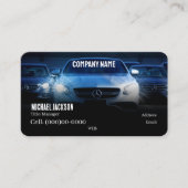 BASIC SJABLOON VISITEKAARTJE auto voor verkoop, ve (Voorkant)