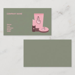 BASIC SJABLOON VISITEKAARTJE make-up artiest