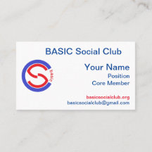BASIC Social Club - DE KAART