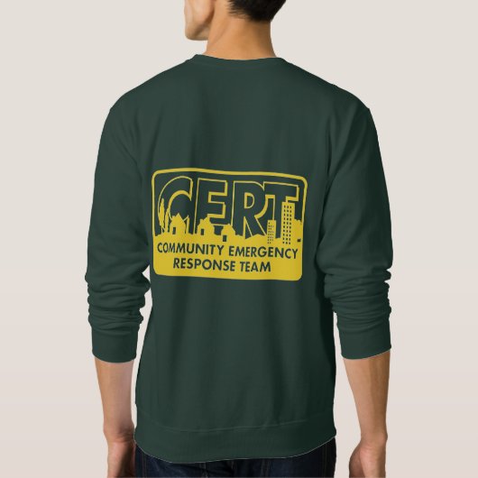 Basic Sweat Shirt CERT Logo (Achterkant)