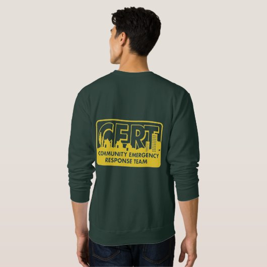 Basic Sweat Shirt CERT Logo (Achterkant volledig)