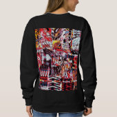 Basic Sweatshirt – Fragmented Pulse (Achterkant)