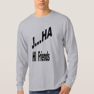 Basic T-shirt Grijs man JHA FAMOUS CLOWN