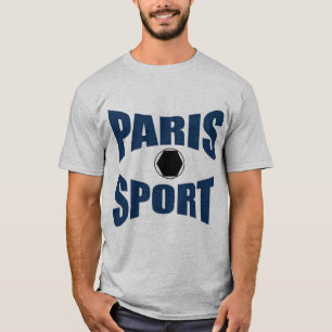 Basic T-shirt grijs PARIS SPORT
