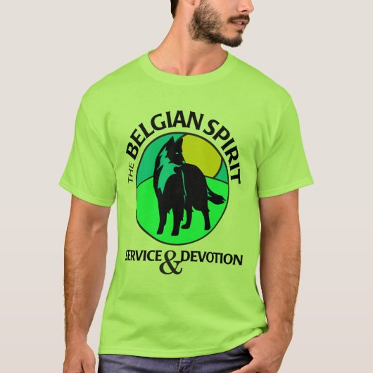 Basic T-Shirt in Green (Voorkant)