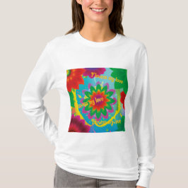 Basic T-shirt met lange mouwen Floral Summer Print