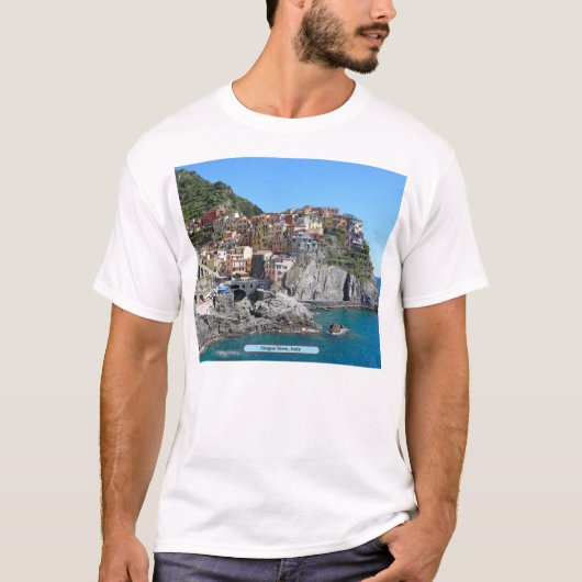 Basic T-Shirt, wit T-shirt (Voorkant)