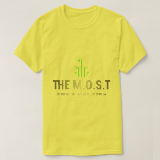 Basic T-Shirt(Yellow) T-shirt (Design voorkant)