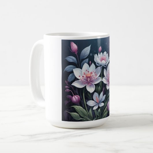 Basic White Mug 15 oz (Devant gauche)