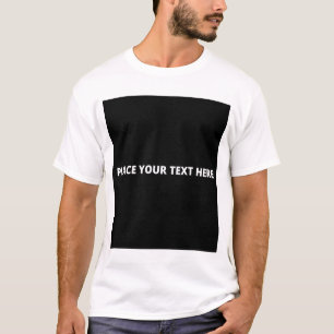 Basic wit T-shirt sjabloon