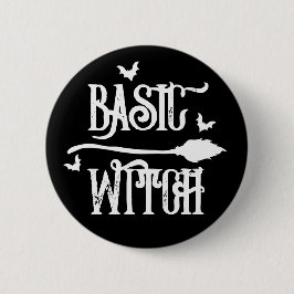 Basic Witch Energy, Halloween-knop Ronde Button 5,7 Cm