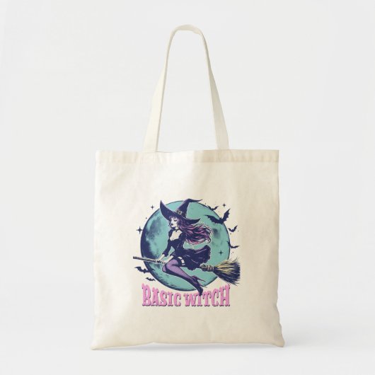 Basic Witch Halloween Tote Bag (Voorkant)