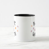 Basic Witch met sterren Modern Funny Halloween Mok (Midden)