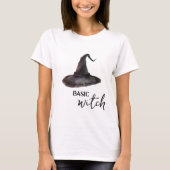 Basic Witch Pet Halloween T-shirt (Voorkant)