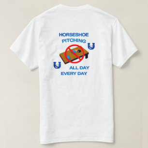 Basic Witte All Day HorseShoes T-shirt